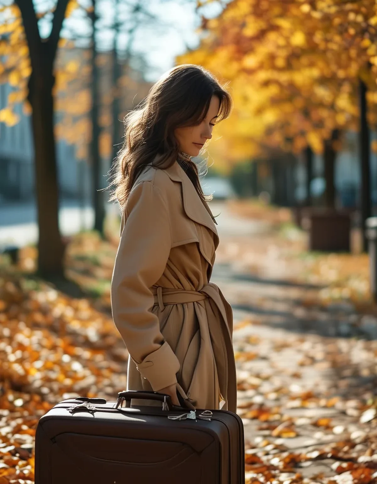 Errand Outfit for the First Cool Morning, Warm Afternoon Days