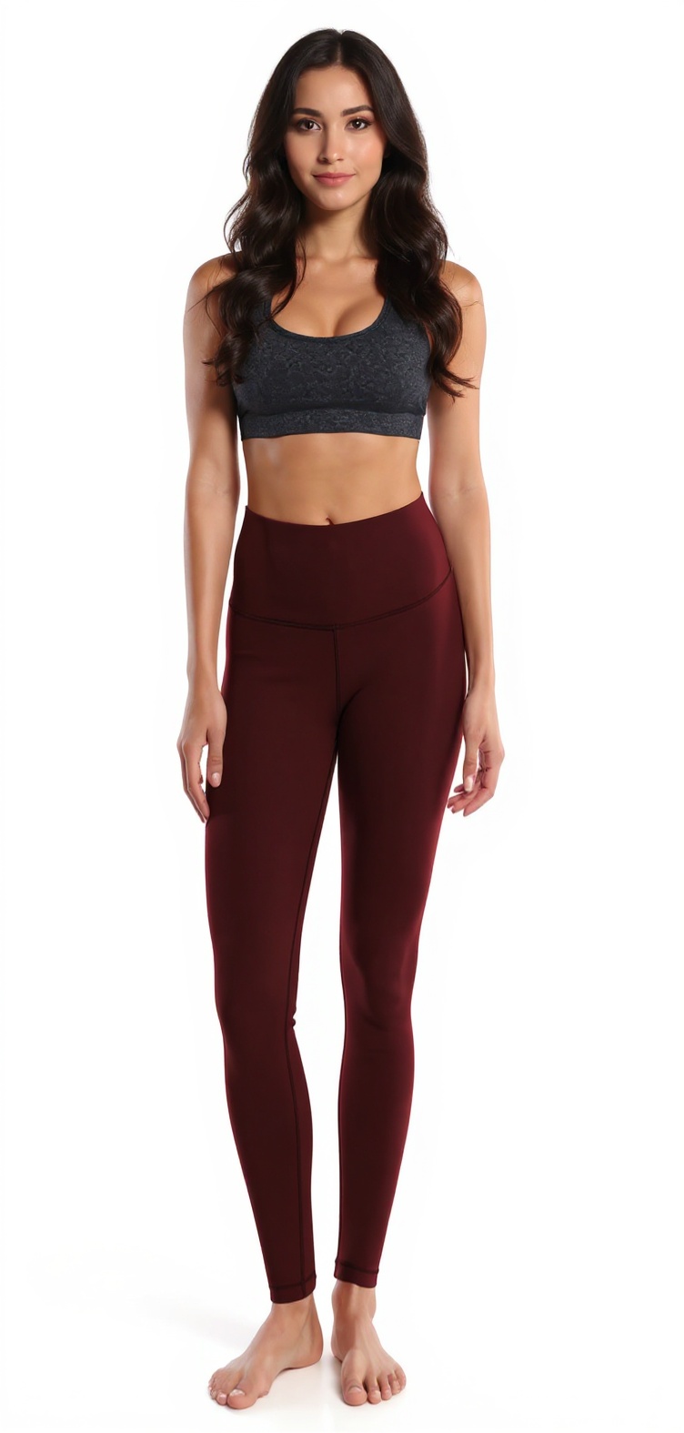 High-Waist Leggings in Cherryred — The Errand Run Edit style look